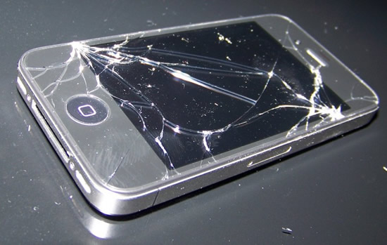 broken iphone 1