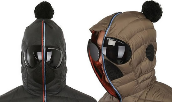 Conceal your identity with eye shielding jackets hooded goggle jacket 3