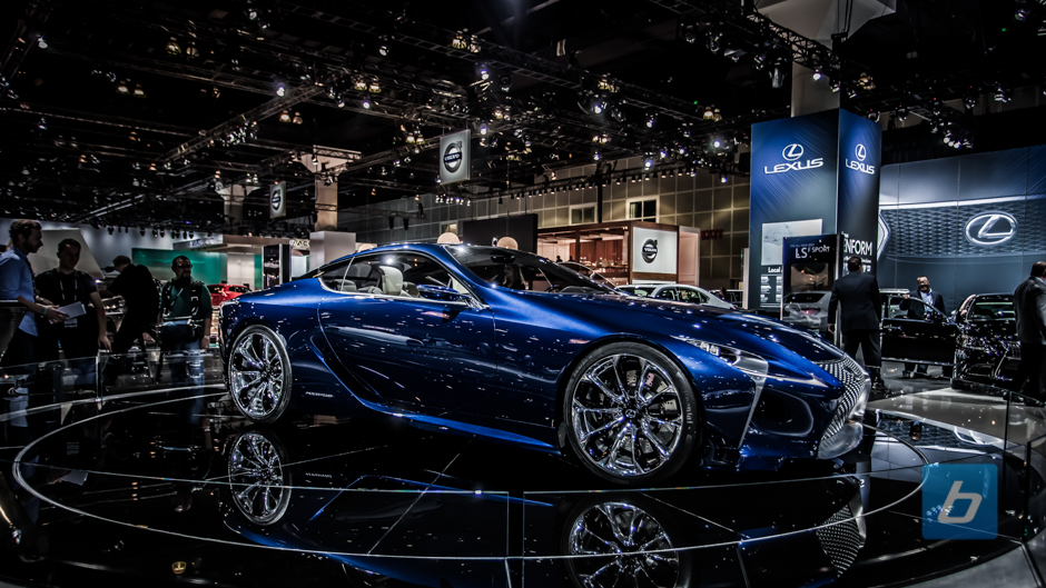 Lexus gives Santa a new ride, the flying LF-LC electric car!