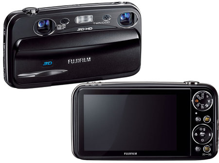 Fujifilm’s FinePix W3 3D point and shoot camera is a world’s first