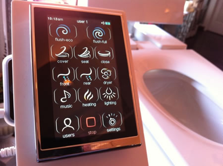 The $6,400 Numi toilet is a piece of tech art Kohler Hi Tech Toilet Numi 1