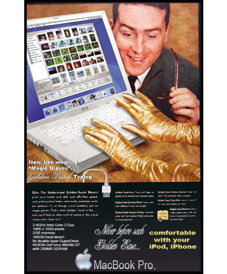 Top 10 Tech product ads in a vintage style macbook pro1