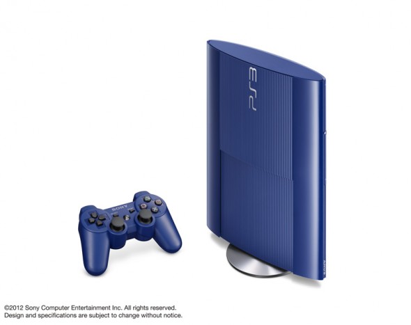 Sony Playstation 3 gets Azurite Blue and Garnet Red colors ps3 azurite blue 3 590x467