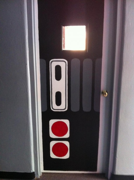 cool door paintings unique custom painted nes door is ubercool cool door paintings unique custom painted nes door is ubercool