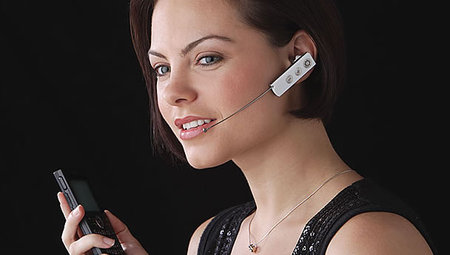 bluetooth headset with long mic