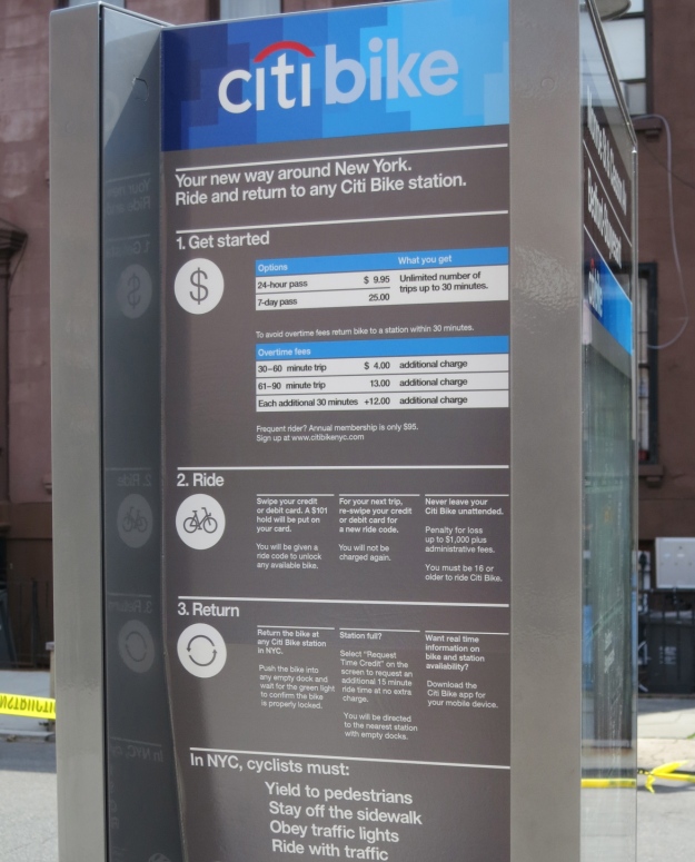 citi bike kiosk
