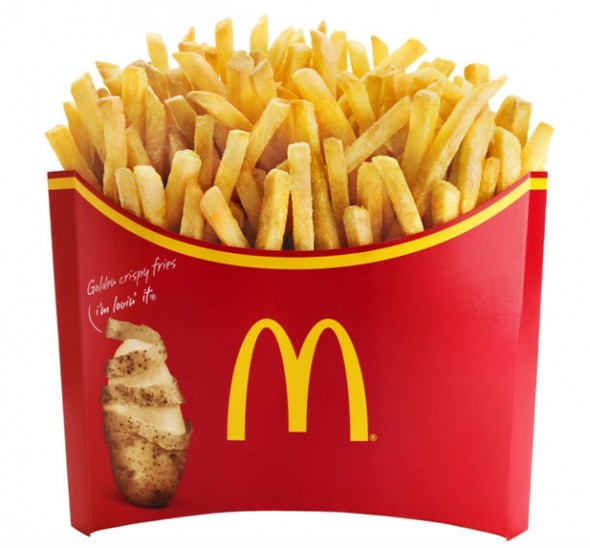 Megapotato the extra large french fries from McDonalds Megapotato the extra large french fries from McDonalds